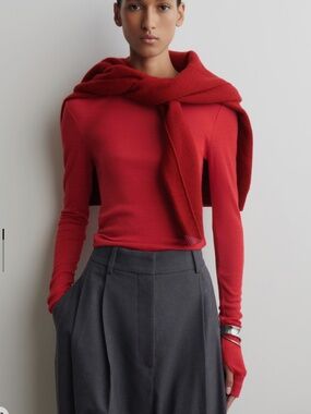 COS Slim Merino Wool Top